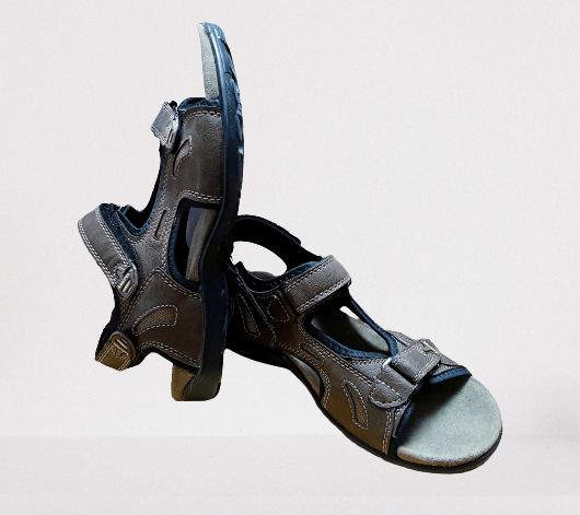 Pánske sandále/ sivo-hnedé