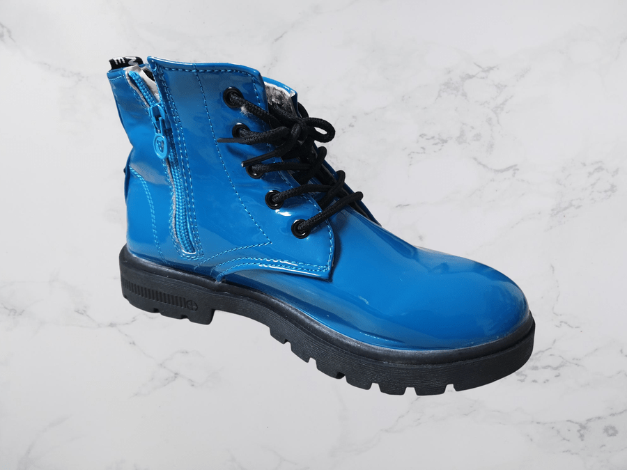Zimné dievčenské topánky, modré