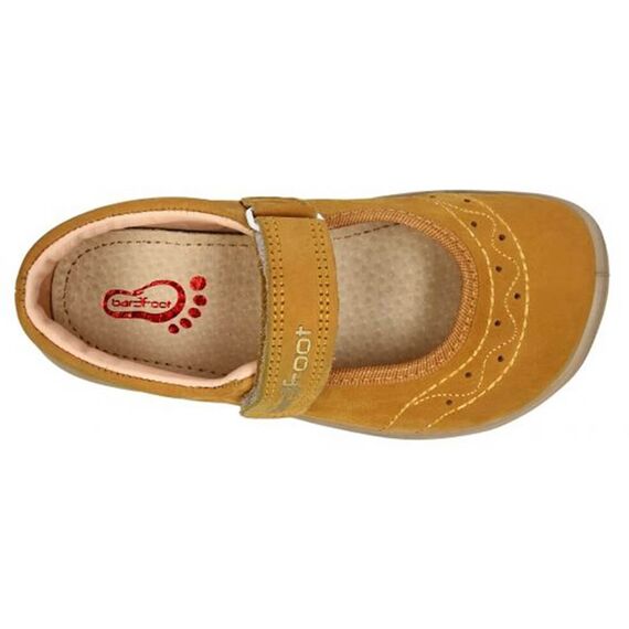 BAREFOOT Detské baleríny hnedé